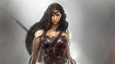 Download Woman Warrior Black Hair DC Comics Comic Wonder Woman 4k Ultra HD Wallpaper