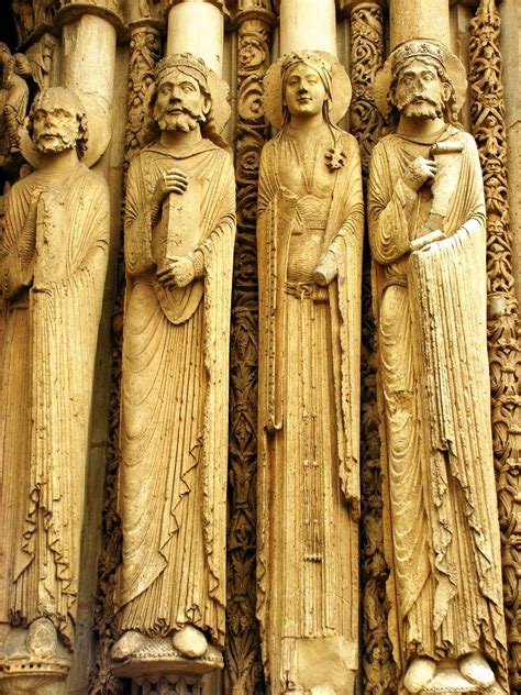 Chartres Cathedral Sculptures