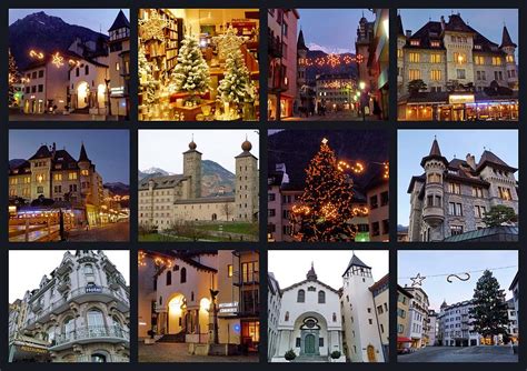 Brig Switzerland at Christmas Time Photograph by Julia Fine Art And Photography - Pixels