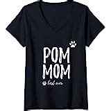 Amazon.com: Pom Mom Shirt Funny T-Shirt for Pomeranian Dog Mom T-Shirt : Clothing, Shoes & Jewelry