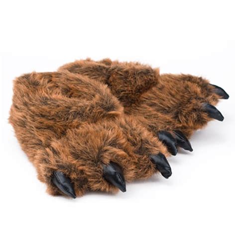 Grizzly Bear Paw Slippers | Paw slippers, Bearpaw slippers, Bear paws