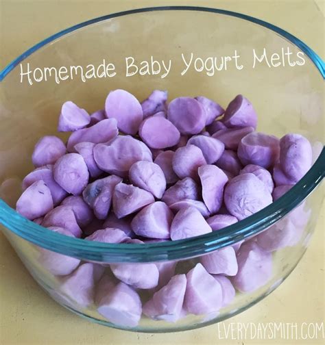 Homemade baby yogurt melts! Baby Snacks, No Bake Snacks, Toddler Snacks, Toddler Recipes, Finger ...