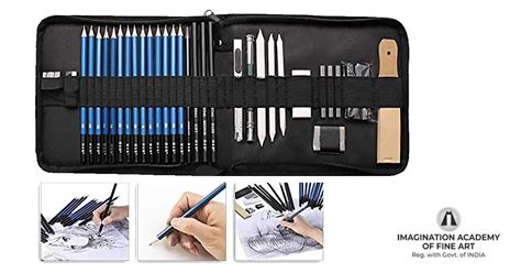 Professional Drawing Pencils Art Tool Kit - imaginationacademyoffineart