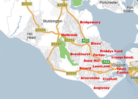 Gosport Map and Gosport Satellite Image