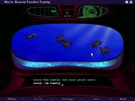 Screenshot of Mavis Beacon Teaches Typing: Version 8 (Windows 3.x, 1997 ...