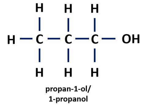 There is another isomer with the same formula as propan-1-ol | Quizlet