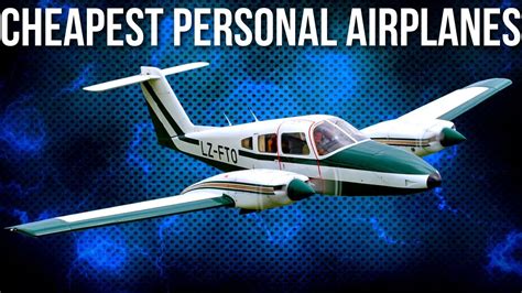 10 Most Affordable Personal Airplanes to Buy - YouTube