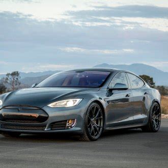 All Charged Up Black Tesla Model S — CARiD.com Gallery