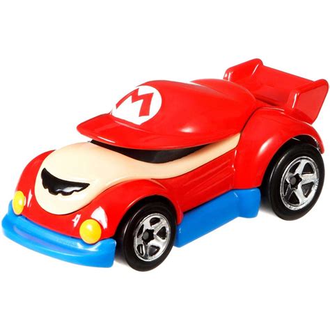 Hot Wheels Super Mario Character Car Play Vehicle - Walmart.com ...