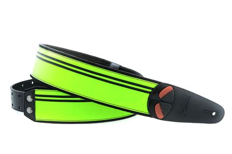 Neon Green neon green guitar strap