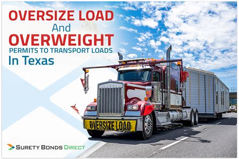 Oversize Load And Overweight Permits To Transport Loads In Texas