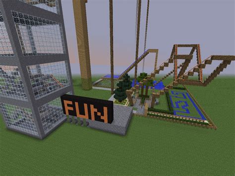 amusement park Minecraft Map