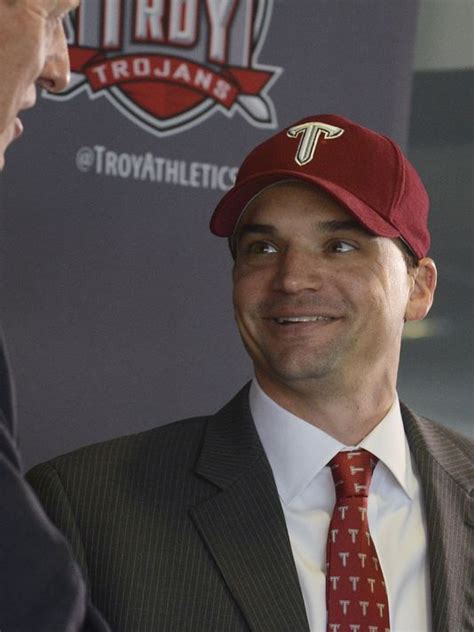 Coach Neal Brown Neal Brown, Troy Trojans, Troy University, Mans World ...