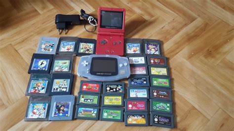 Gameboy Advance and Gameboy Advance SP with 29 games - Catawiki