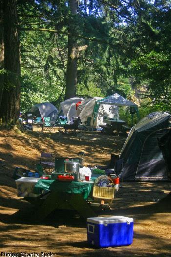 Camping On Orcas Island