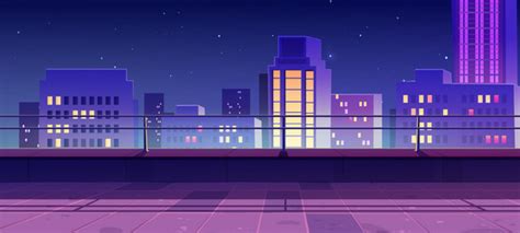 Cartoon City Night Vector Images (over 8,600)