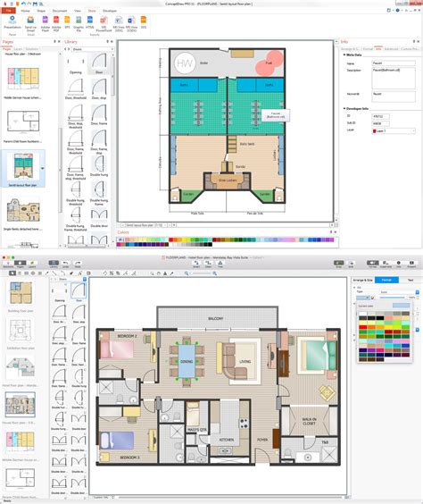 Building Plan Software | Create Great Looking Building Plan, Home Layout, Office Layout, Floor ...