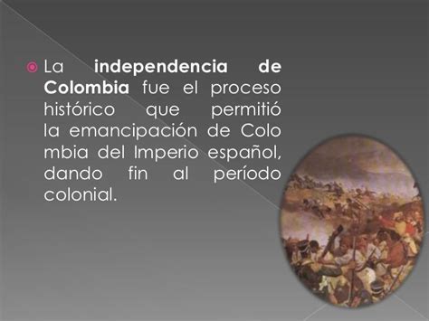 Independencia de colombia