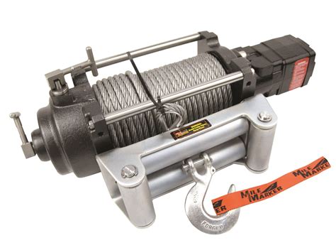 Mile Marker 70-52000C H12000 Hydraulic Winch - Walmart.com