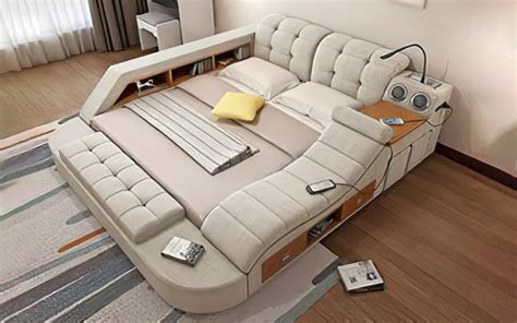 Hariana Tech Smart Ultimate Bed | All In One Bed |Futuristic Furniture ...