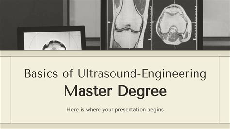 Basics of Ultrasound - Engineering Master Degree