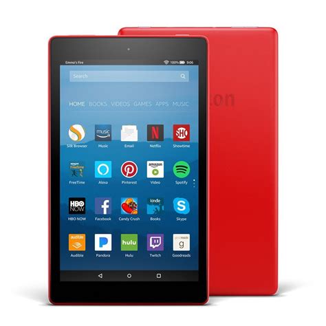 Devices - **FREE SHIPPING IN STOCK**Fire HD 8 Tablet with Alexa, 8" HD Display, 32GB, Punch Red ...