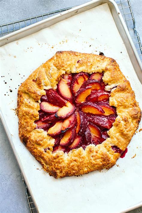 Plum Galette + Updated Flaky Pie Crust Recipe | Recipe | Flaky pie ...