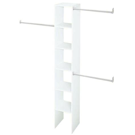 ClosetMaid 12 in. White Custom Closet Organizer-7033 - The Home Depot