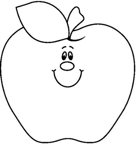 Download High Quality apple clipart black and white cartoon Transparent ...