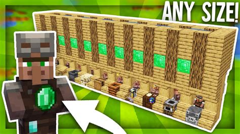 How To Make A Villager Trading Hall With Zombie Bedrock