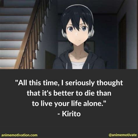 Deep Anime Quotes About Loneliness I know that by keeping others at a distance you avoid a ...