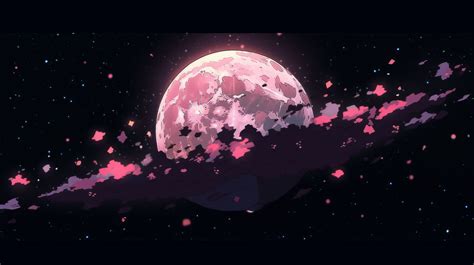 The Pink Moon HD Wallpaper, HD Artist 4K Wallpapers, Images and ...