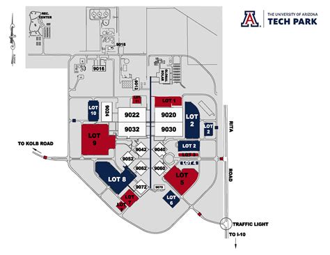 University Of Arizona Parking Map - Maps For You