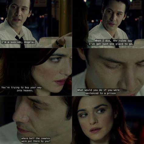 #Constantine movie quotes | Constantine movie, Movie quotes, Keanu reeves