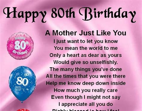 Happy 80th Birthday Mom