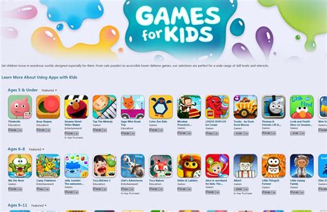 Apple adds age subcategories for kids to help parents pick apps ...