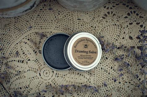 Black Drawing Salve Recipe | How to Make Tallow Drawing Salve | Bumblebee Apothecary