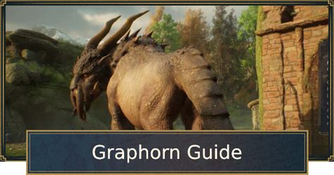 Hogwarts Legacy | Graphorn Mount Guide - How To Get & Ride - GameWith