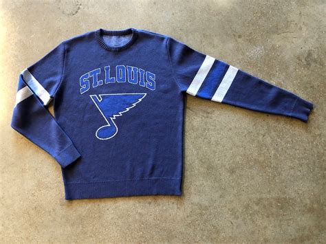 St. Louis partnership develops knitwear for Blues fans