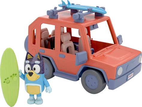 Bluey, 4WD Family Vehicle, 4 Figures and 1 Vehicle Family ...