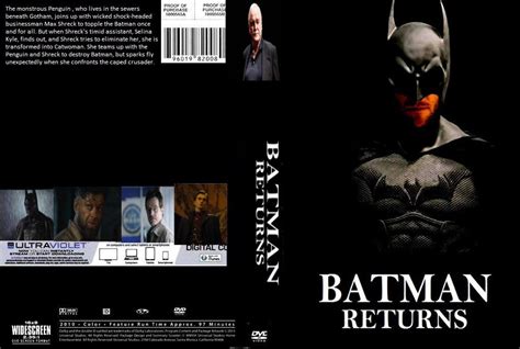 Batman Returns DVD cover by SteveIrwinFan96 on DeviantArt