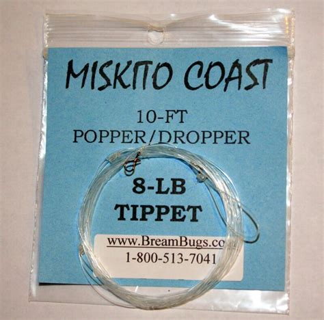 Miskito Coast Popper/Dropper Rig 8 lb Test | Breambugs.com