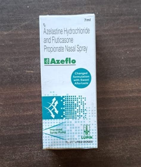 Lupin Azelastine Hydrochloride Fluticasone Propionate Nasal Spray, 0.15 ...