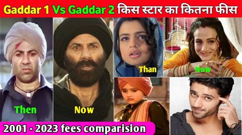 Gaddar 1 Vs Gaddar 2 movie में किस स्टार ने कितना फीस लिया है, Gaddar ...