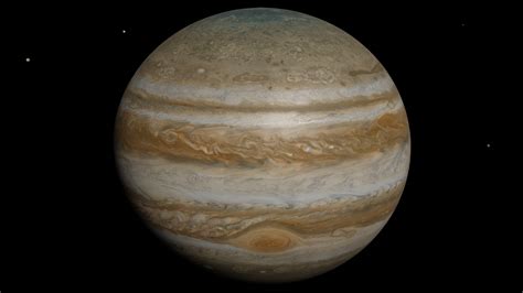 Photorealistic Accurate Jupiter System 14k 3D model