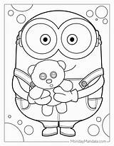 Minion Coloring Pages To Print sketch template