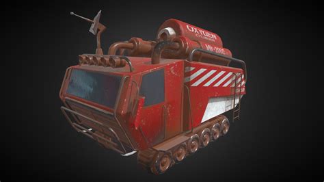 Sci-fi Truck - Download Free 3D model by Abhkur [826f2ff] - Sketchfab