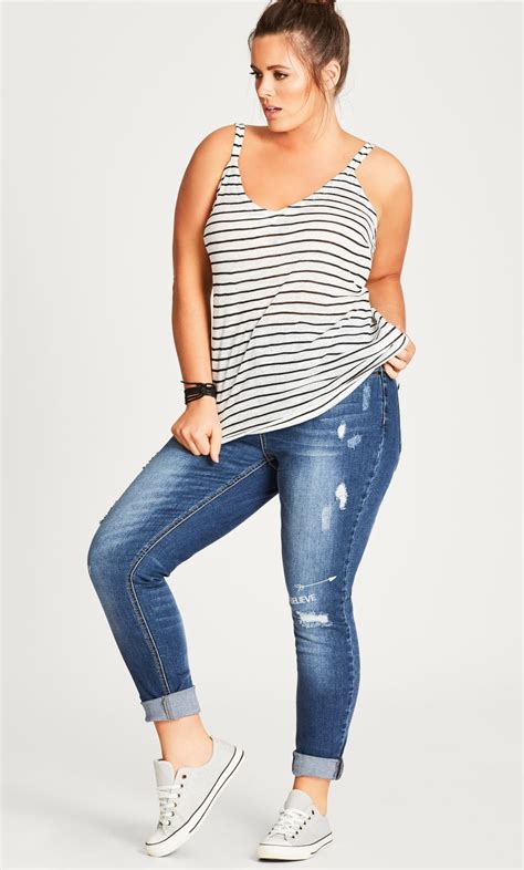 31 best plus size jeans summer outfits