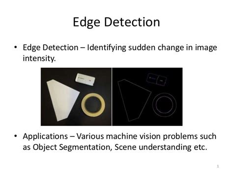 Edge detection