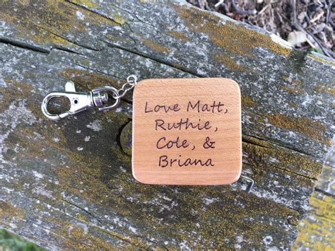 Engraved Tape Measure Personalized Tape Measure Measure of | Etsy